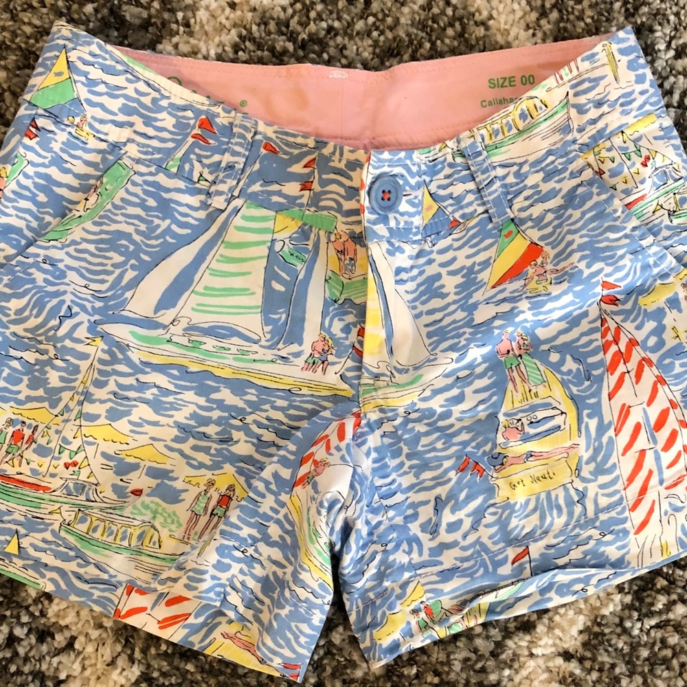 Lilly Pulitzer Get Nauti 00 Callahan Shorts